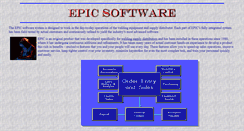 Desktop Screenshot of epic-software.com